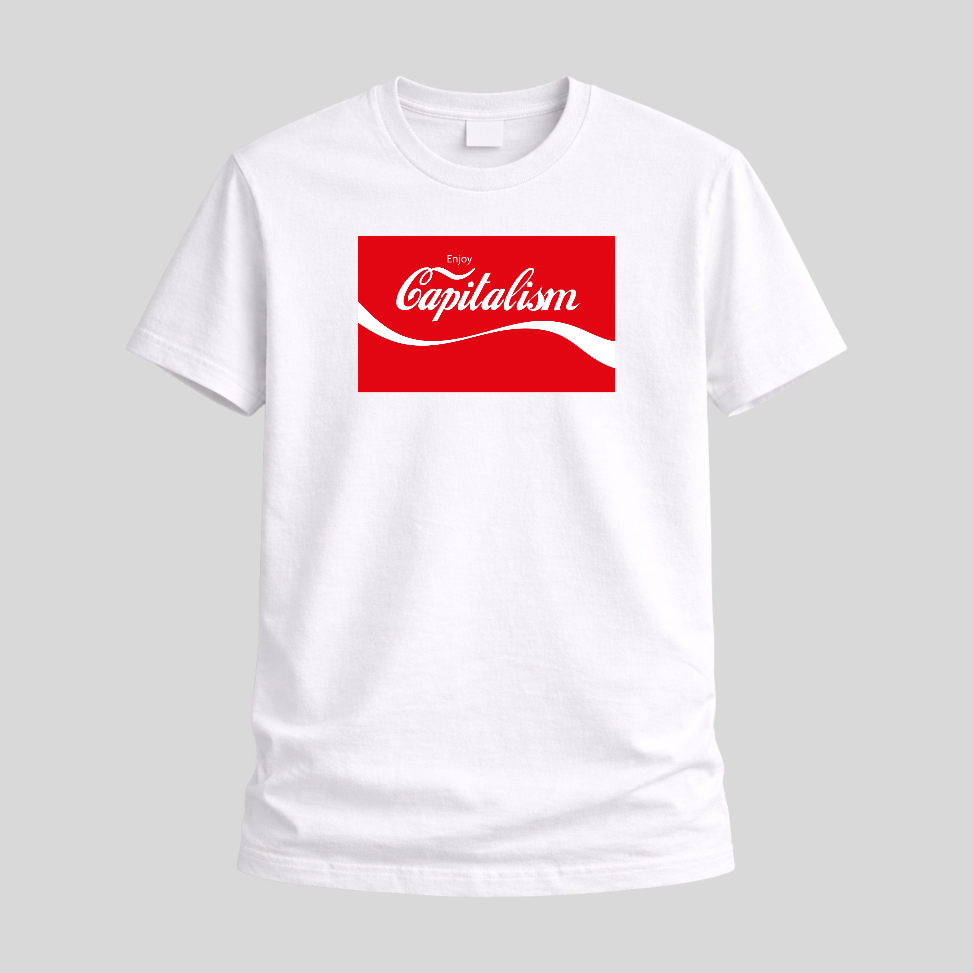 Футболка Enjoy Capitalism (Уникальный дизайн)